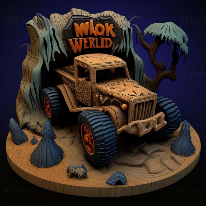 3D model Monster Jam Path of Destruction game (STL)